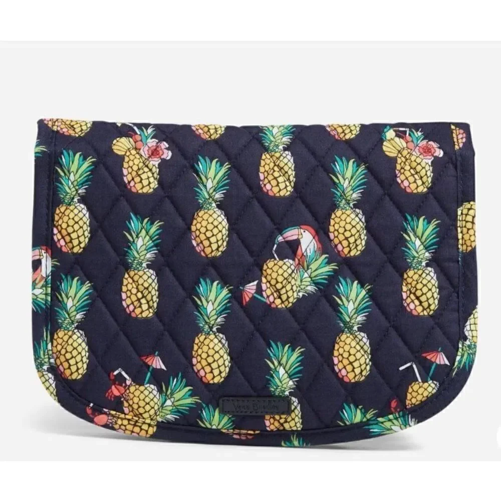 VERA BRADLEY Medium Travel Organizer in Cotton- TOUCAN PARTY
